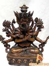 Tibetan Deities Statue, Mahakala staue, namse bangdzo, Milarepa Statue, Marpa, Karmapa Kagyu Statue, Gampoa Statue,
Tilopa, Naropa, Chenresiz statue, Demchhog Khorlo, Duikhor Statue, Kalchakra Statue, Vajrayani Buddhism, Nepal, Tibet, Buddha